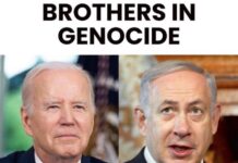 C’est pourquoi nous disons toujours que les Palestiniens se battent pour libérer le monde entier de leur mal, et pas seulement pour libérer la Palestine. Mais le monde reste inactif et avance trop lentement pour soutenir les combattants de la liberté.