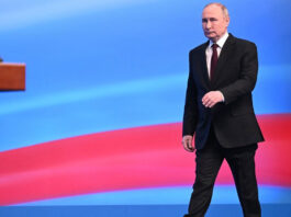 Election présidentielle russe : Poutine réélu avec 87,28% des suffrages, la participation a atteint 77,44% Les élections présidentielles se sont tenues en Russie du 15 au 17 mars 2024. Quatre candidats se disputaient le poste de chef de l'État : Leonid Sloutsky, du Parti libéral-démocrate, Nikolaï Kharitonov, du Parti communiste, Vladislav Davankov, du parti Nouvelles personnes et Vladimir Poutine, qui a été réélu. La participation a atteint 77,44%.