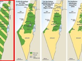 Il n’y avait pas non plus de « territoire israélien » avant 1948.