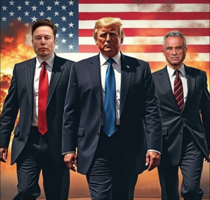 Elon et Kennedy, le pire cauchemar pour les criminels d'Amérique et du monde. Ils ne peuvent pas être achetés, ils ne peuvent pas être contrôlés, ils ne peuvent pas faire l'objet de chantage. Ils aiment l’Amérique, ils aiment la vérité, ils veulent la justice. Ils protégeront les enfants, ils sauveront l’Amérique.