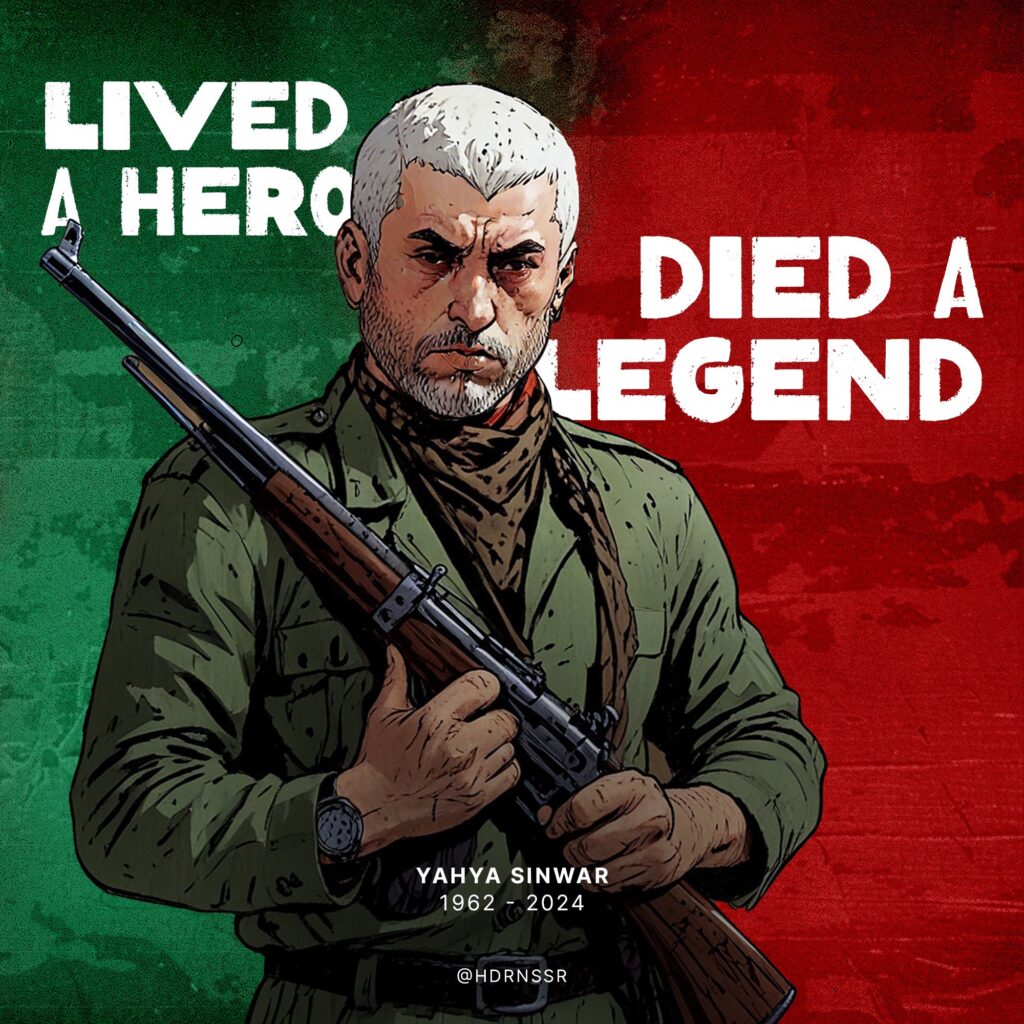 Lorsque Sinwar a été retrouvé, il avait son doigt et une montre, mais ils les ont pris.Ce sont les pires êtres humains de l’histoire de l’humanité. Ce sont des cancers de l’humanité.