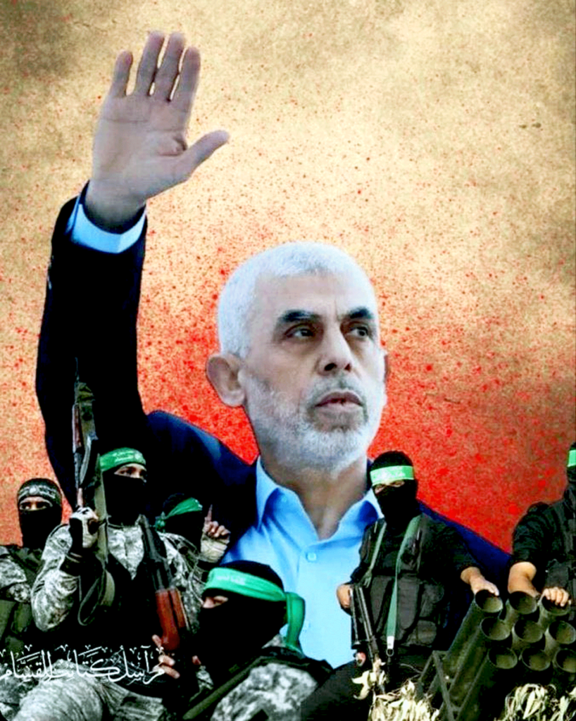 Yahya Sinwar est né dans un camp de réfugiés parce que ses parents ont été chassés de chez eux par des Juifs. et a passé 22 ans dans les prisons israéliennes où il a été brutalement torturé En 2018-2019, il a contribué à mener une manifestation pacifique à la frontière israélienne. Israël a répondu en tuant 223 personnes (dont 46 enfants) et en blessant 10 000 personnes Ils ont délibérément tiré sur la bite de jeunes hommes pour leur enlever leur virilité. Cela a été largement condamné par la communauté internationale, mais Israël et les États-Unis n’y ont pas prêté attention. Comprenez-vous pourquoi il a décidé de résister ?