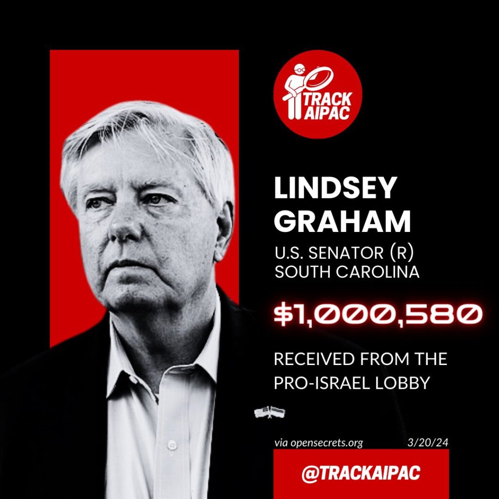 Lindsey Graham est un bâtard TRAHISON payé par l'AIPAC, Israël d'abord.