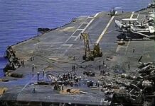 l’Iran n’a jamais représenté une menace existentielle pour les États-Unis. Mais Israël avait besoin d’une guerre, alors la machine a mis en branle ses mensonges, et l’Amérique s’est précipitée tête baissée dans un nouveau conflit catastrophique. A Les Américains ont retiré leurs porte-avions vulnérables, craignant la destruction de ces actifs coûteux et apparemment exposés par le Yémen.