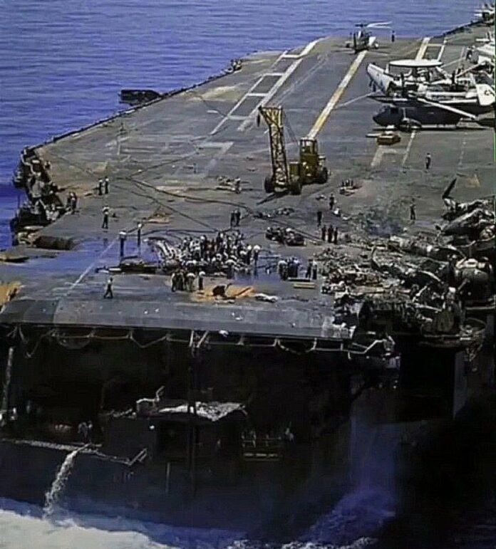 Les Américains ont retiré leurs porte-avions vulnérables, craignant la destruction de ces actifs coûteux et apparemment exposés par le Yémen.