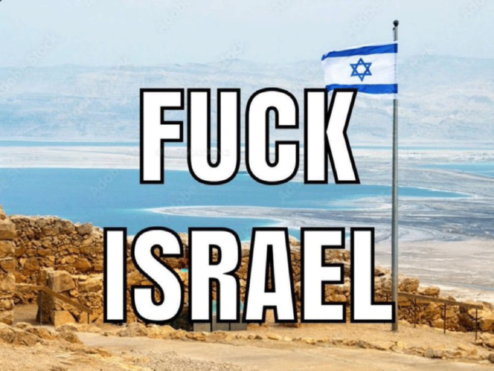 fuckisrael- L'#Antisionisme n'est pas antisémite, au contraire il n'y a rien de plus antisémite qu'un sioniste. Les sionistes sont révisionnistes et faussaires de l'histoire. Désormais ils veulent absoudre les Nazis du crime de l'#Holocaust pour mettre ça (de façon pitoyable et presque risible) sur le dos des Palestiniens.