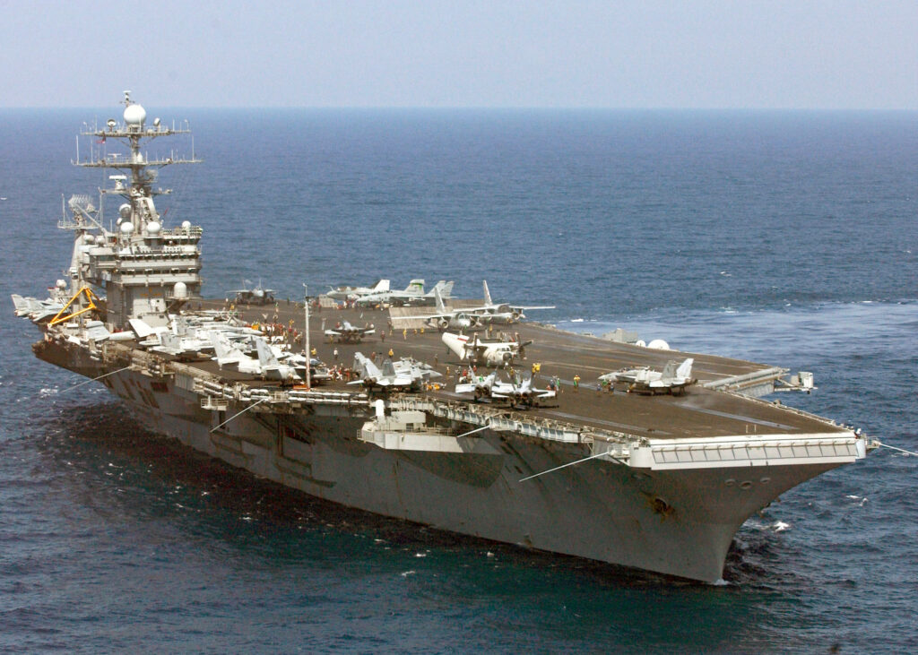 L'USS Harry S. Truman (CVN-75) est un porte-avions polyvalent américain à propulsion nucléaire, faisant partie de la classe Nimitz. Il est le cinquième et dernier porte-avions de la sous-classe Theodore Roosevelt, et fait partie des 11 porte-avions géants de l'US Navy.
À l'origine, le navire a été baptisé USS United States, mais il a été renommé Harry S. Truman au début de sa construction, en hommage au 33e président des États-Unis, Harry S. Truman. La devise du porte-avions est « The Buck Stops Here » (en français : « la patate chaude s'arrête ici »), l'un des dictons préférés de Harry S. Truman. Cette devise illustre l'endossement de la responsabilité ultime dans la prise de décision.
Le navire possède son propre journal quotidien, le Give 'em Hell Herald, et sa chaîne d'informations télévisuelle hebdomadaire, Synergy.
