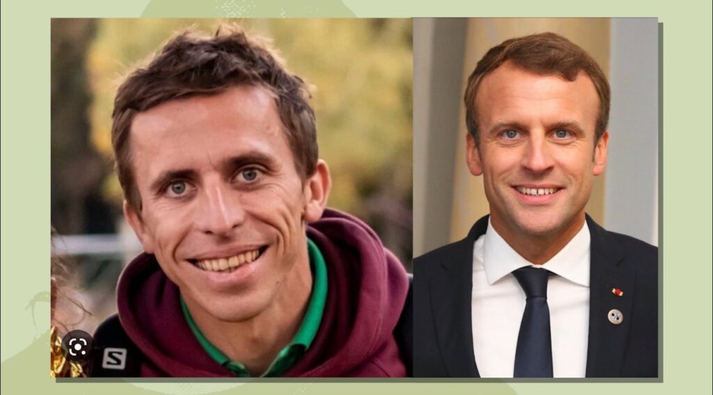 Aujourd'hui, sur #BecomingBrigitte, le chat LIVE est devenu fou lorsque nous avons publié ces photos : À gauche : le fils de Jean-Michel Trogneux, nommé Jean-Jacques. À droite : Emmanuelle Macron, présidente de la France. Ces deux individus ne sont censés avoir aucun lien de parenté. Jean-Michel Trogneux est *censé* être le frère extraordinairement discret de Brigitte. (Remarque : nous pensons qu'il est en fait celui qu'était Brigitte Macron avant la *transition*, donc ce serait le fils de Brigitte, pas celui de son frère. Comment le fils de Brigitte (ou le neveu si vous refusez de croire que la transition a eu lieu) pourrait-il ressembler autant à son futur mari, le président de la France, avec qui *elle* n'a pas d'enfants ? Plongez dans notre série virale et découvrez-le !
