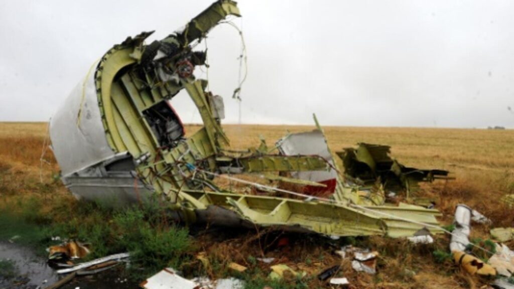 Débris du Boeing MH-17, abattu par l’armée ukrainienne le 17 juillet 2014