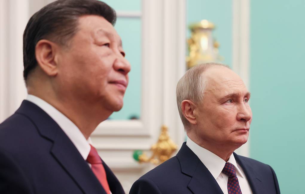 China's President Xi Jinping and Russia's President Vladimir Putin
© Mikhail Metzel/Russian Presidential Press and Information Office/TASS
