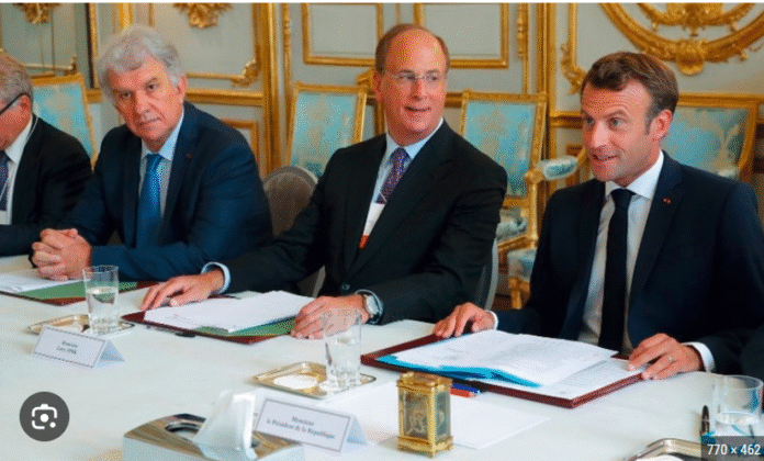 Macron était bel et bien le candidat de BlackRock