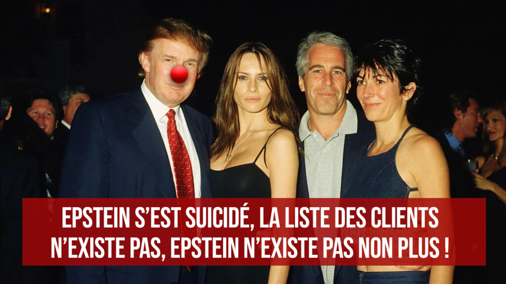 C'est rigolo quand même ! C'est bon, #Epstein, selon le DOJ, s'est suicidé et la liste des clients n'existe pas, parole de
@Kash_Patel
, patron du FBI. Dans 15 jours ils vont affirmer qu'Epstein n'existe pas, c'est une "théorie du complot" ! #TrumpLiar