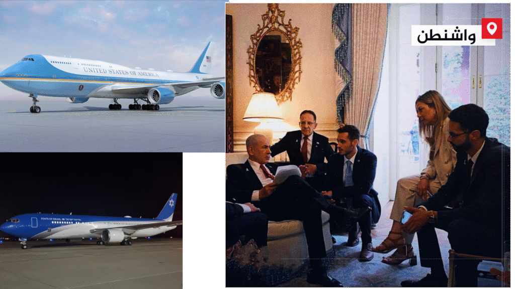 Une photo montre le Premier ministre israélien Benjamin Netanyahu recevant les détails de l’embuscade dans le complexe à Beit Hanoun, au nord de Gaza, alors qu’il était à la Maison Blanche à Washington, qui a entraîné la mort de 5 soldats jusqu’à présent La gravité de l’événement à Beit Hanoun.. Pas par le nombre de soldats tués.. Le danger est que Beit Hanoun soit complètement dépeuplé.. Piégé au cœur.. Les fantômes ne peuvent pas entrer ni sortir.. Il n’y a pas de nourriture, pas d’eau.. Cela signifie détruit et la vie est inexistante.... Comment les gars du pasteur ont-ils fait ça.. Comment ont-ils surmonté tous ces obstacles et empêchements et ont été capables de surveiller, suivre, se concentrer, fixer un objectif et être patient avec cela jusqu’à ce que l’opportunité arrive... Tout cela nous conduit à une et unique vérité... Ces gars sont sous l’œil de Dieu...... Bon Dieu, ta conscience.....