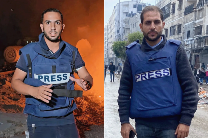 'Israël assassine cinq journalistes lors d’une frappe aérienne ciblée à Gaza. Les journalistes d’Al Jazeera Anas al-Sharif et Mohammed Qreiqea, ainsi que les caméramans Ibrahim Zaher, Mohammed Noufal et Moamen Aliwa ont été tués dans une frappe aérienne israélienne ciblée » @wikileaks