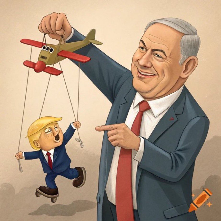 Tucker Carlson a rapporté que le Premier ministre israélien Netanyahu aurait déclaré à plusieurs personnes : « Je contrôle les États-Unis. Je contrôle Donald Trump. » « Bibi court partout — c'est un fait, je ne fais pas de supposition, car j'ai parlé à des personnes à qui il l'a dit — il court partout au Moyen-Orient, dans sa région, dans son propre pays, et dit aux gens sans détour, en l'affirmant simplement : « Je contrôle les États-Unis. Je contrôle Donald Trump. » Suivez : @AFpost