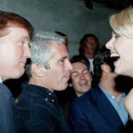 L'avocat d'Epstein, ALAN DERSHOWITZ : Le scandale que tout le monde a manqué sur les photos de Trump et Clinton, Epstein a entre autres pris en photo un bol contenant des préservatifs à l'effigie de Donald Trump, avec la mention : Condom Trump, 4,50 $ US. I'm HUUUUGE (Je suis énooorme!), lit-on sur l'emballage, un slogan souvent utilisé par le président, détourné ici en blague grivoise sur la taille de son sexe.