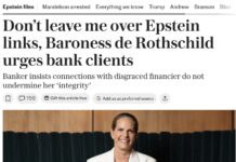 L’ambassadeur américain en « Israël » exhorte les employés américains de l’ambassade à réserver n’importe quel vol disponible et à quitter « Israël » aujourd’hui Le double scandale de l'affaire Epstein en France s'appelle aussi "de Rothschild" : 1. Pédocriminalité 2. Réseau d'influence, de corruption, d'exercice du pouvoir y compris politique en dehors du champs démocratique. Pourquoi la puissante banque d'affaires Edmond de Rothschild, décide d'ignorer les dérives criminelles d'Epstein, de les dissimuler, et d'allier son réseau au sien pendant plus d'une décennie ? Les premières condamnations de Jeffrey Epstein remontent à juin 2008, il plaide coupable devant un tribunal de l'État de Floride à deux chefs d'accusation : - Sollicitation de prostitution. - Sollicitation de prostitution impliquant une mineure (âgée de moins de 18 ans).