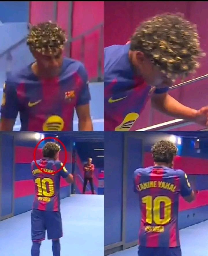  INSOLITE ! Lamine Yamal s’est immédiatement dirigé vers le tunnel en pleure après l’élimination du FC Barcelone ⚽️
Le joueur du Barça n’a même pas pris une seconde sur la pelouse et a rapidement quitté le terrain pour rejoindre les vestiaires tristement 💔⏱️
La nuit a été très longue pour les Catalans.
comme il l’avait dit : « 90 minutes au Camp Nou, c’est très long 