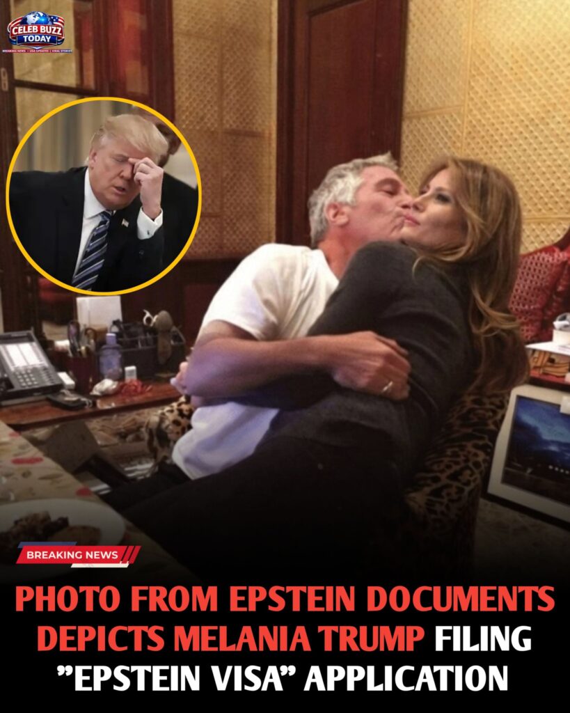 Melania Trump soumettant une demande de « visa Epstein