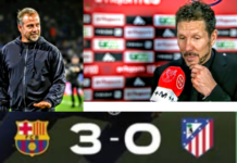 Le FC Barcelone était à deux doigts de signer une remontada, Une réalité sur le terrain ✅💯 La différence entre Barcelone et le Real Madrid ces deux dernières années... Voici l'homme 🧠 Il est vrai qu'il a perdu son premier titre de la saison aujourd'hui ❌ Mais il était sur le point de revenir dans l'histoire 💥 Il a transformé Rafinha en meurtrier, Yamal en artiste créatif et Torres en buteur (ou plutôt en demi-buteur) 😔 L'équipe a progressé dès la première année et a atteint presque tous ses objectifs 💯 En attendant la suite