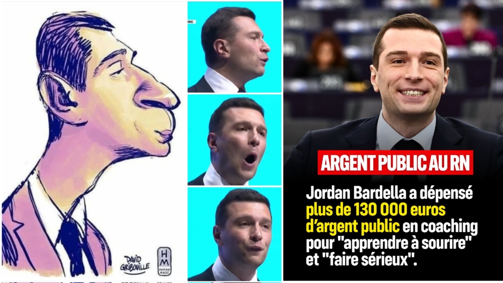 Le parquet européen ouvre une enquête sur une suspicion de fraude à l'encontre du RN et de Bardella | Suite à une plainte déposée en décembre 2025 après la révélation du @canardenchaine qui affirmait que le RN avait profité en 2022, de fonds européens pour former ses troupes dont @J_Bardella à « l'exercice médiatique », le parquet européen ouvre une enquête à l'encontre du parti d'extrême droite -déjà condamné pour détournement de fonds publics- mais aussi contre Bardella.
Bardella pensait pouvoir passer à travers les mailles du filet. « Après une phase de vérification, une enquête a été ouverte pour suspicion de fraude » aux fonds de l'UE, a déclaré une source proche du dossier. En raison de l'incompétence abyssale de l'actuel chef d'extrême droite, le parti lui a payé des cours de "média-training" afin de maquiller son retard sur de nombreux sujets en lui apprenant à sourire face caméra.
C'est l'association « AC!! Anti-corruption » qui a déposé plainte début décembre 2025 contre X pour détournement de fonds publics, devant la justice Française après la révélation du journal.
Cette dernière soupçonne le RN « d'avoir profité de fonds européens pour former ses troupes, et notamment son actuel président Jordan Bardella, à s'adresser aux médias pendant la campagne de l'élection présidentielle Française de 2022. » L'association a donc porté plainte et accuse le RN d'avoir utilisé « Les fonds détenus par le Rassemblement National en leur qualité d'euro députés à des fins étrangères à leur attribution ». De plus, elle informe qu'un formateur au média training avait été engagé « pour préparer à l'exercice médiatique les élus européens du Rassemblement National » et était « payé par le Parlement Européen sur le fondement de l'enveloppe budgétaire mise à la disposition des élus » européens. Or, « à partir de septembre 2021  » le formateur a été chargé d'aider Jordan Bardella, président du RN « non pas sur sa connaissance de l'actualité européenne mais en vue de la préparation de l'élection présidentielle de 2022 » souligne l'association.
Le RN a évidemment contesté, comme il avait contesté avoir détourné l'argent du Parlement Européen... Voir moins