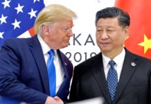 les internautes ont pu librement se moquer sur les réseaux sociaux de l’humiliation infligée à Trump. DERNIÈRE MINUTE : Trump affirme partager l’avis du président chinois Xi Jinping selon lequel les États-Unis sont une nation en déclin DERNIÈRE MINUTE : Trump affirme partager l'avis du président chinois Xi Jinping selon lequel les États-Unis sont une nation en déclin