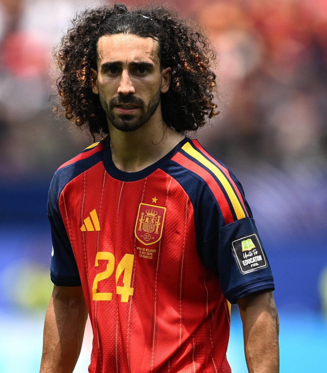 Marc Cucurella à propos de Lionel Messi : Journaliste : « Marc, l'Espagne a-t-elle peur d'affronter Lionel Messi ? » Marc Cucurella : « Lionel Messi ? Non. On n'a pas peur de Messi, on a peur de l'arbitre. » Marc Cucurella à propos de Lionel Messi : Journaliste : « Marc, l'Espagne a-t-elle peur d'affronter Lionel Messi ? » Marc Cucurella : « Lionel Messi ? Non. On n'a pas peur de Messi, on a peur de l'arbitre. »