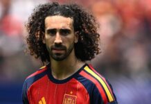 Marc Cucurella à propos de Lionel Messi : Journaliste : « Marc, l’Espagne a-t-elle peur d’affronter Lionel Messi ? » Marc Cucurella : « Lionel Messi ? Non. On n’a pas peur de Messi, on a peur de l’arbitre. » Marc Cucurella à propos de Lionel Messi : Journaliste : « Marc, l'Espagne a-t-elle peur d'affronter Lionel Messi ? » Marc Cucurella : « Lionel Messi ? Non. On n'a pas peur de Messi, on a peur de l'arbitre. »