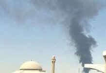 Les jours de MBS sont comptés , Arabie saoudite: attaque au missile des ANSAR ALLAH du Yémen contre l’aéroport de Riyad, au moins 12 morts 🇾🇪🇸🇦 — Des colonnes de fumée noire ont été aperçues à proximité de l’aéroport international du roi Khaled, à Riyad, en Arabie saoudite. Des sirènes ont également retenti à Riyad tôt dans la matinée, vers 4 heures. Il s’agirait probablement de l’impact d’un missile yéménite en représailles aux bombardements de Sanaa.