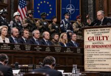 Le Pédophile criminel TRUMP et BIDEN ainsi que MERZ et Macron et Ursula von der Leyen pendues par les pieds sur la place publique comme Benito MUSSOLINI en 1945