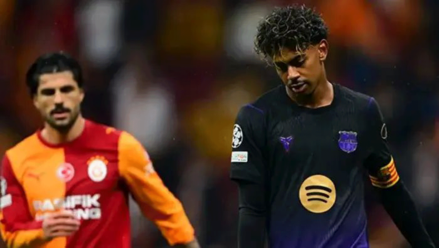Le match Galatasaray - Barcelone a fait la une de la presse mondiale ! « Un spectacle magnifique dans l'enfer turc » | Yamal a reçu une pluie d'éloges. Date de mise à jour : mercredi 14 octobre 2026, 09h1914.10.2026 10:24 Lors de la deuxième journée de la Ligue des champions de l'UEFA, Galatasaray a subi une lourde défaite 4-1 à domicile face à Barcelone. Les géants espagnols, qui ont réussi à renverser la situation après l'ouverture du score par Galatasaray, sont repartis d'Istanbul avec les trois points. La rencontre a bénéficié d'une large couverture médiatique internationale, la performance de Lamine Yamal faisant notamment la une. Les principaux journaux européens ont salué la prestation du Barça, tandis que l'ambiance à Istanbul a également fait couler beaucoup d'encre.